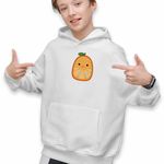 Fashion, accesorii si bijuterii - Copii - Imbracaminte copii - Pulovere si hanorace copii - Hanorac Copii Baieti Squishmallows Portocala, alb, marime L Copii - Infinity.ro