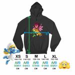 Fashion, accesorii si bijuterii - Copii - Imbracaminte copii - Pulovere si hanorace copii - Hanorac Copii Fete Owlette Creeper Garda Felina Kion, negru, marime XS Copii - Infinity.ro