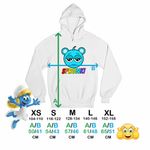 Fashion, accesorii si bijuterii - Copii - Imbracaminte copii - Pulovere si hanorace copii - Hanorac Copii Fete Sprunki Music Game Sky, alb, marime M Copii - Infinity.ro