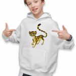 Fashion, accesorii si bijuterii - Copii - Imbracaminte copii - Pulovere si hanorace copii - Hanorac Copii Baieti Fuli Garda Felina Lion Guard, alb, marime L Copii - Infinity.ro