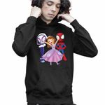 Fashion, accesorii si bijuterii - Copii - Imbracaminte copii - Pulovere si hanorace copii - Hanorac Copii Baieti Sofia Intai Paienjenel Fantoma Paianjen, negru, marime M Copii - Infinity.ro