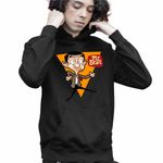 Fashion, accesorii si bijuterii - Copii - Imbracaminte copii - Pulovere si hanorace copii - Hanorac Copii Baieti Mr Bean Desene Animate, negru, marime XL Copii - Infinity.ro