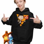 Fashion, accesorii si bijuterii - Copii - Imbracaminte copii - Pulovere si hanorace copii - Hanorac Copii Baieti Mr Bean Desene Animate, negru, marime XL Copii - Infinity.ro