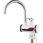 Casa si Gradina - Sanitare - Lavoar baie si accesorii - Baterii sanitare - Robinet Electric Pentru Incalzirea Apei, Afisaj Digital, Prindere Pe Chiuveta,  Incalzire Instanta, Consum Redus - Infinity.ro