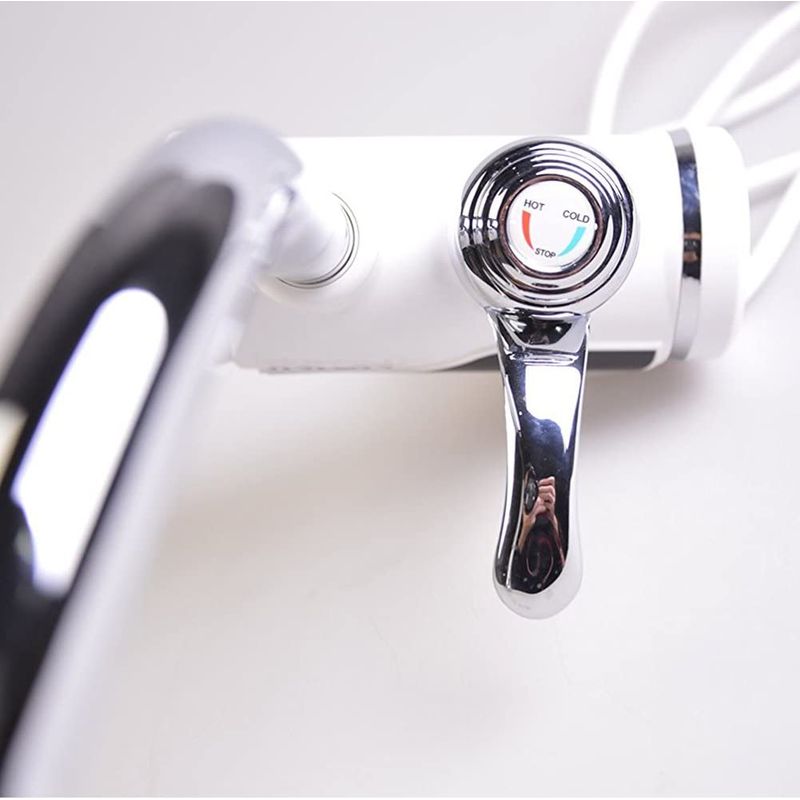 Casa si Gradina - Sanitare - Lavoar baie si accesorii - Baterii sanitare - Robinet Electric Pentru Incalzirea Apei, Afisaj Digital, Prindere Pe Chiuveta,  Incalzire Instanta, Consum Redus - Infinity.ro