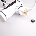 Casa si Gradina - Sanitare - Lavoar baie si accesorii - Baterii sanitare - Robinet Electric Pentru Incalzirea Apei, Afisaj Digital, Prindere Pe Chiuveta,  Incalzire Instanta, Consum Redus - Infinity.ro