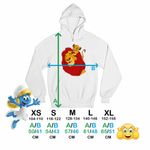 Fashion, accesorii si bijuterii - Copii - Imbracaminte copii - Pulovere si hanorace copii - Hanorac Copii Fete Regele Leu Mufasa Simba, alb, marime S Copii - Infinity.ro