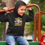 Fashion, accesorii si bijuterii - Copii - Imbracaminte copii - Pulovere si hanorace copii - Hanorac Copii Baieti Italian Ballerina Tralalero BrrBrr Brainrot Brain Rot, negru, marime XL Copii - Infinity.ro