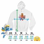Fashion, accesorii si bijuterii - Copii - Imbracaminte copii - Pulovere si hanorace copii - Hanorac Copii Baieti Paienjenel Tung Sahur Fantoma Spin, alb, marime L Copii - Infinity.ro