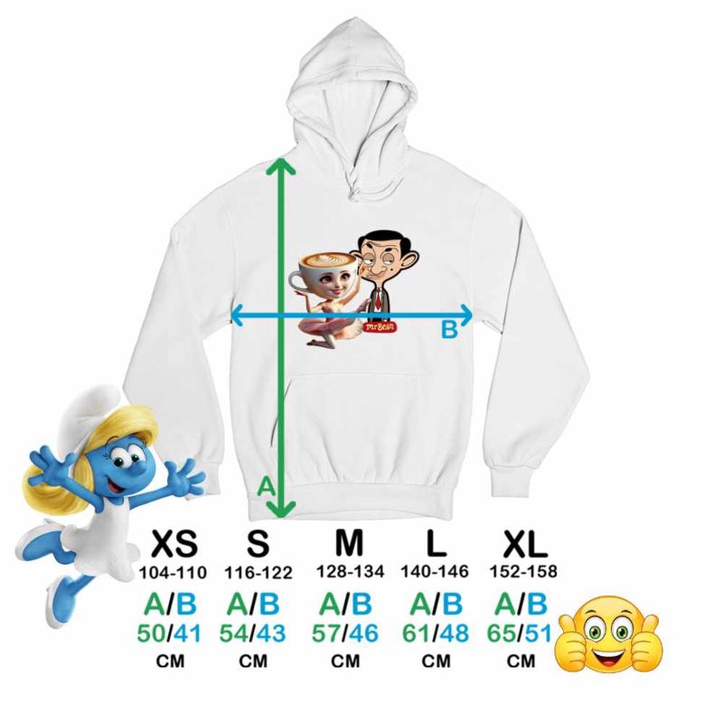 Fashion, accesorii si bijuterii - Copii - Imbracaminte copii - Pulovere si hanorace copii - Hanorac Copii Baieti Mr Bean Ballerina Capucina Meme, alb, marime XL Copii - Infinity.ro
