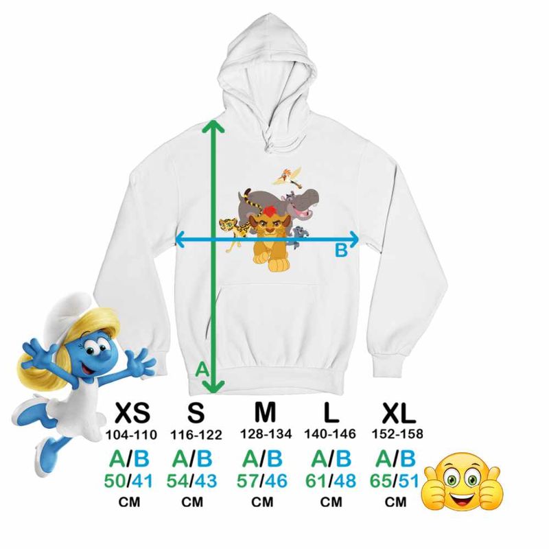 Fashion, accesorii si bijuterii - Copii - Imbracaminte copii - Pulovere si hanorace copii - Hanorac Copii Baieti Garda Felina All Gang, alb, marime M Copii - Infinity.ro