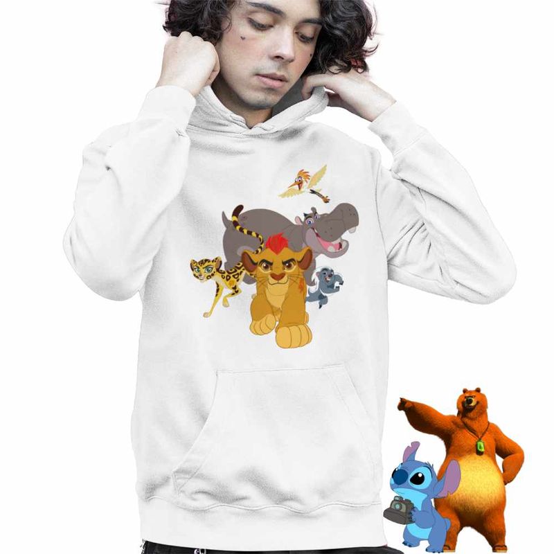 Fashion, accesorii si bijuterii - Copii - Imbracaminte copii - Pulovere si hanorace copii - Hanorac Copii Baieti Garda Felina All Gang, alb, marime M Copii - Infinity.ro