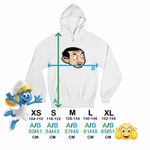 Fashion, accesorii si bijuterii - Copii - Imbracaminte copii - Pulovere si hanorace copii - Hanorac Copii Baieti Mr Bean Comic Cartoon, alb, marime S Copii - Infinity.ro