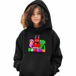 Fashion, accesorii si bijuterii - Copii - Imbracaminte copii - Pulovere si hanorace copii - Hanorac Copii Fete Opila Banban Jumbo, negru, marime L Copii - Infinity.ro