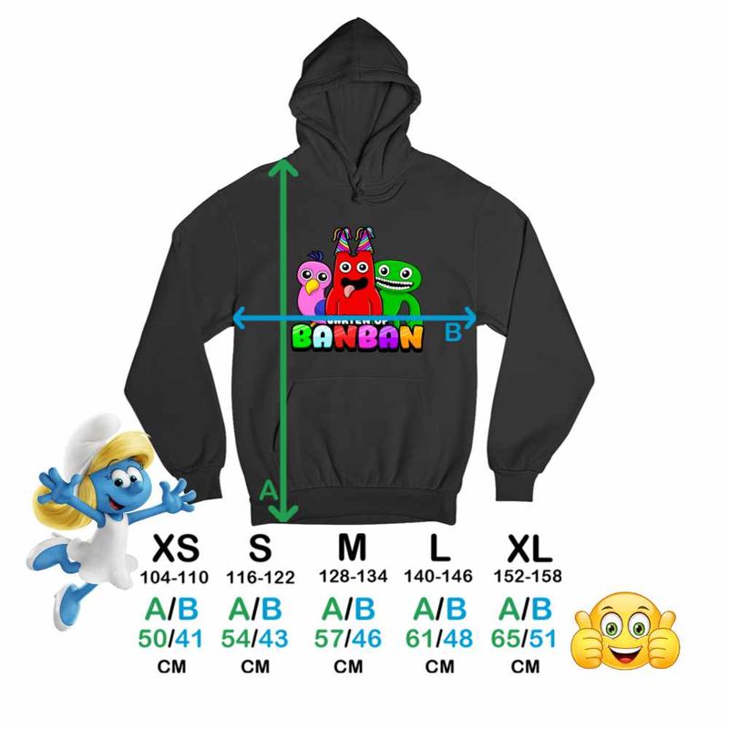 Fashion, accesorii si bijuterii - Copii - Imbracaminte copii - Pulovere si hanorace copii - Hanorac Copii Fete Opila Banban Jumbo, negru, marime L Copii - Infinity.ro