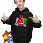 Fashion, accesorii si bijuterii - Copii - Imbracaminte copii - Pulovere si hanorace copii - Hanorac Copii Baieti Opila Banban Jumbo, negru, marime S Copii - Infinity.ro