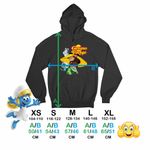 Fashion, accesorii si bijuterii - Copii - Imbracaminte copii - Pulovere si hanorace copii - Hanorac Copii Fete Curiosul George Bluey Super Pisicute Robogobo, negru, marime XS Copii - Infinity.ro