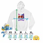 Fashion, accesorii si bijuterii - Copii - Imbracaminte copii - Pulovere si hanorace copii - Hanorac Copii Baieti Ghem Super Pisicute Buddy, alb, marime XL Copii - Infinity.ro