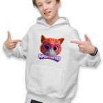 Fashion, accesorii si bijuterii - Copii - Imbracaminte copii - Pulovere si hanorace copii - Hanorac Copii Baieti Ginny Super Pisicute Disney, alb, marime S Copii - Infinity.ro
