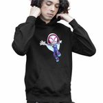 Fashion, accesorii si bijuterii - Copii - Imbracaminte copii - Pulovere si hanorace copii - Hanorac Copii Baieti Fantoma Paianjen Ghost Spider, negru, marime M Copii - Infinity.ro