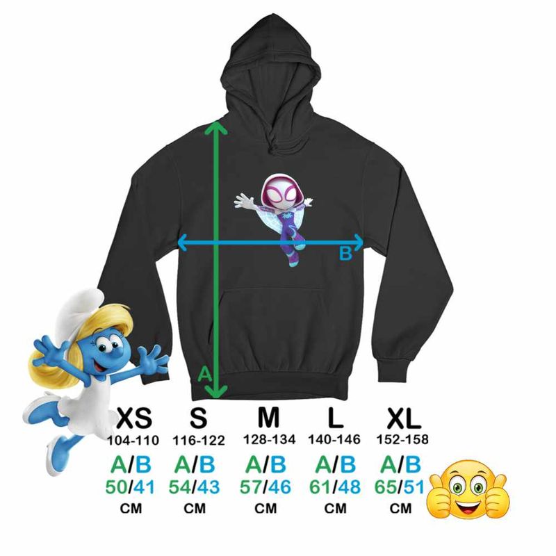 Fashion, accesorii si bijuterii - Copii - Imbracaminte copii - Pulovere si hanorace copii - Hanorac Copii Baieti Fantoma Paianjen Ghost Spider, negru, marime M Copii - Infinity.ro