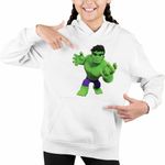 Fashion, accesorii si bijuterii - Copii - Imbracaminte copii - Pulovere si hanorace copii - Hanorac Copii Fete Hulk Paienjenel Marvel, alb, marime XL Copii - Infinity.ro
