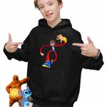 Fashion, accesorii si bijuterii - Copii - Imbracaminte copii - Pulovere si hanorace copii - Hanorac Copii Baieti Ms Marvel Paienjenel Spidey, negru, marime XL Copii - Infinity.ro