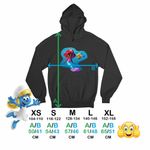 Fashion, accesorii si bijuterii - Copii - Imbracaminte copii - Pulovere si hanorace copii - Hanorac Copii Fete Ariel Flounder Disney Mica Sirena, negru, marime XL Copii - Infinity.ro