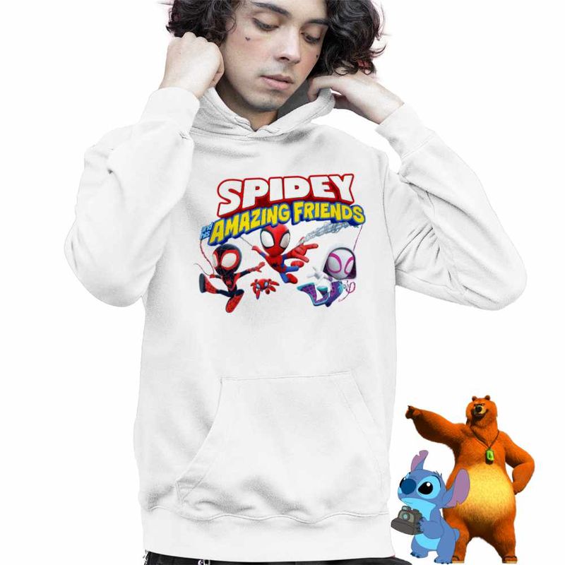 Fashion, accesorii si bijuterii - Copii - Imbracaminte copii - Pulovere si hanorace copii - Hanorac Copii Baieti Spin Paienjenel Fantoma Paianjen Spidey, alb, marime XL Copii - Infinity.ro