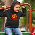 Fashion, accesorii si bijuterii - Copii - Imbracaminte copii - Pulovere si hanorace copii - Hanorac Copii Baieti Regele Leu Mufasa Simba, negru, marime S Copii - Infinity.ro
