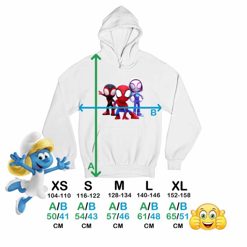 Fashion, accesorii si bijuterii - Copii - Imbracaminte copii - Pulovere si hanorace copii - Hanorac Copii Baieti Paienjenelul Marvel All Team, alb, marime XS Copii - Infinity.ro