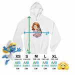 Fashion, accesorii si bijuterii - Copii - Imbracaminte copii - Pulovere si hanorace copii - Hanorac Copii Baieti Sofia Intai Iepuras, Sofia the First, alb, marime S Copii - Infinity.ro