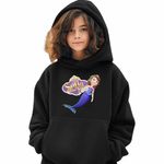 Fashion, accesorii si bijuterii - Copii - Imbracaminte copii - Pulovere si hanorace copii - Hanorac Copii Fete Sofia Intai Sirena, Sofia the First, negru, marime M Copii - Infinity.ro