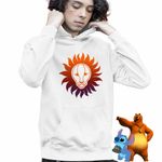 Fashion, accesorii si bijuterii - Copii - Imbracaminte copii - Pulovere si hanorace copii - Hanorac Copii Baieti Leu Horoscop Zodie Astrologie Leo, alb, marime XS Copii - Infinity.ro