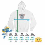 Fashion, accesorii si bijuterii - Copii - Imbracaminte copii - Pulovere si hanorace copii - Hanorac Copii Fete Squishmallows Elefant Africa, alb, marime L Copii - Infinity.ro