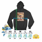 Fashion, accesorii si bijuterii - Copii - Imbracaminte copii - Pulovere si hanorace copii - Hanorac Copii Fete Ballerina Cappuccina Italian Meme Brainrot Brain Rot, negru, marime L Copii - Infinity.ro