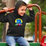 Fashion, accesorii si bijuterii - Copii - Imbracaminte copii - Pulovere si hanorace copii - Hanorac Copii Baieti Banban Peebo Gradina, negru, marime M Copii - Infinity.ro