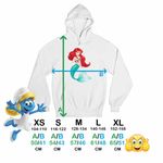 Fashion, accesorii si bijuterii - Copii - Imbracaminte copii - Pulovere si hanorace copii - Hanorac Copii Baieti Little Mermaid Ariel Printesa, alb, marime L Copii - Infinity.ro