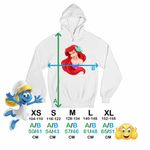 Fashion, accesorii si bijuterii - Copii - Imbracaminte copii - Pulovere si hanorace copii - Hanorac Copii Baieti Little Mermaid Ariel Mica Sirena, alb, marime M Copii - Infinity.ro