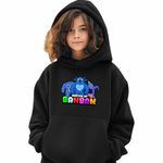 Fashion, accesorii si bijuterii - Copii - Imbracaminte copii - Pulovere si hanorace copii - Hanorac Copii Fete Garden of Banban Fiddles Fluffypants Nabnab, negru, marime L Copii - Infinity.ro
