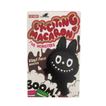 Jucarii, Copii si Bebe - Jucarii si jocuri - Jucarii de plus - Jucarie de plus Labubu Macaron, 17 cm, Negru, Editie Speciala - Infinity.ro