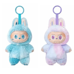 Jucarii, Copii si Bebe - Jucarii si jocuri - Jucarii de plus - Jucarie de plus Labubu V3, 15cm, 2 buc, Albastru/Mov - Infinity.ro