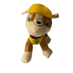 Jucarii, Copii si Bebe - Jucarii si jocuri - Jucarii de plus - Jucarie de plus Patrula Plus Rubble, 23 cm cu muzica - Infinity.ro
