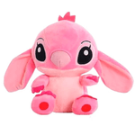 Jucarii, Copii si Bebe - Jucarii si jocuri - Jucarii de plus - Jucarie de Plus Tip Stitch Roz, 25 cm, Moale si Pufoasa, Ideala pentru Copii - Infinity.ro
