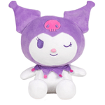 Jucarii, Copii si Bebe - Jucarii si jocuri - Jucarii de plus - Jucarie din plus Hello Kitty Kuromi, Lila, 15 cm - Infinity.ro