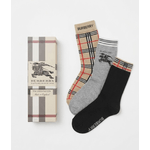 Fashion, accesorii si bijuterii - Barbati - Lenjerie si pijamale barbati - Sosete si ciorapi barbati - Set 6 perechi sosete lungi Burberry, unisex, marime universala - Infinity.ro