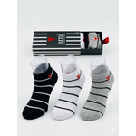 Fashion, accesorii si bijuterii - Barbati - Lenjerie si pijamale barbati - Sosete si ciorapi barbati - Set 6 perechi sosete scurte la glezna Ami, unisex, marime universala - Infinity.ro