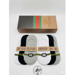 Fashion, accesorii si bijuterii - Barbati - Lenjerie si pijamale barbati - Sosete si ciorapi barbati - Set 6 perechi sosete talpici Gucci, unisex, marime universala - Infinity.ro