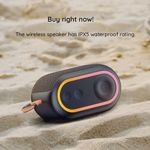 TV, Audio-Video si Foto - Portabile audio - Boxe portabile - Havit - Wireless Speaker (SK809BT) - USB-C, Bluetooth 5.3, TWS, TF, USB, FM, AUX, Hands-Free Call, RGB, IPX5, 1200mAh - Violet - Infinity.ro