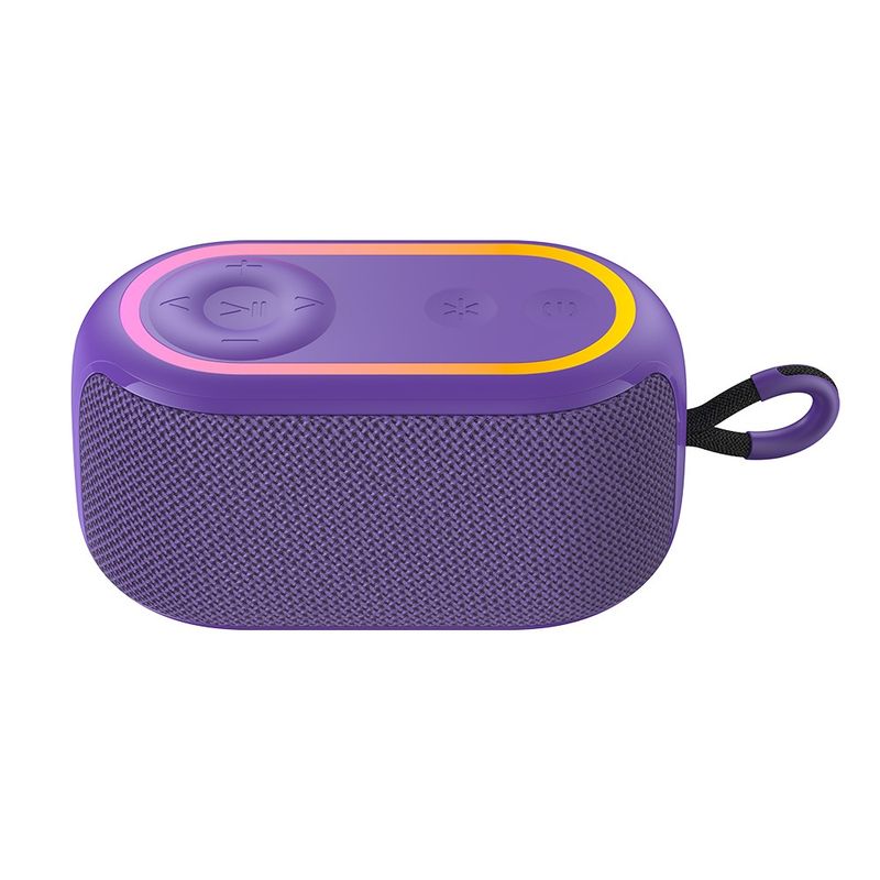 TV, Audio-Video si Foto - Portabile audio - Boxe portabile - Havit - Wireless Speaker (SK809BT) - USB-C, Bluetooth 5.3, TWS, TF, USB, FM, AUX, Hands-Free Call, RGB, IPX5, 1200mAh - Violet - Infinity.ro